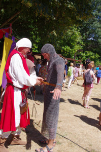 on équipe le chevalier !