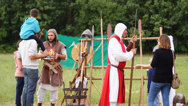 Foulques le Brun en pleine explication !